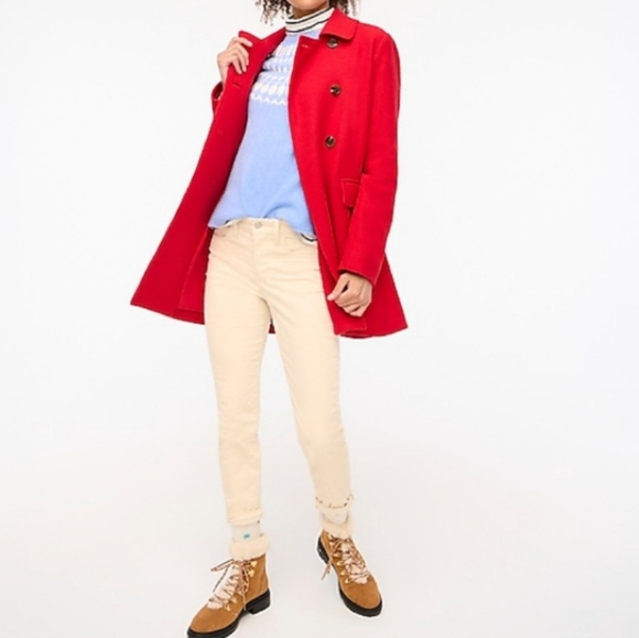 J. Crew Factory Midnight Pea Coat - Picture 8 of 9